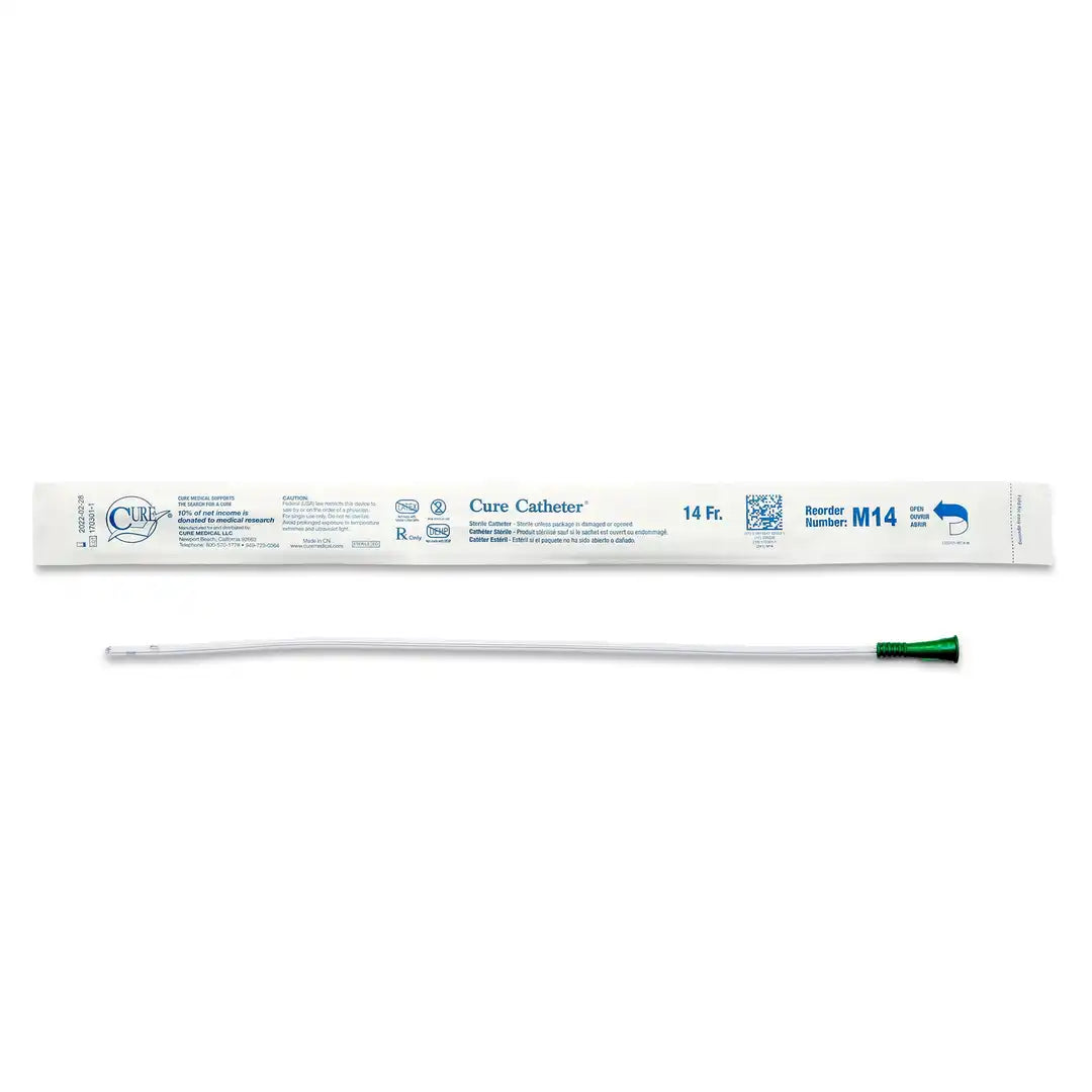 Cure Catheter- Male Coude 14fr