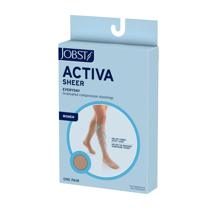 Activa Sheer Knee High 8-15mmHg