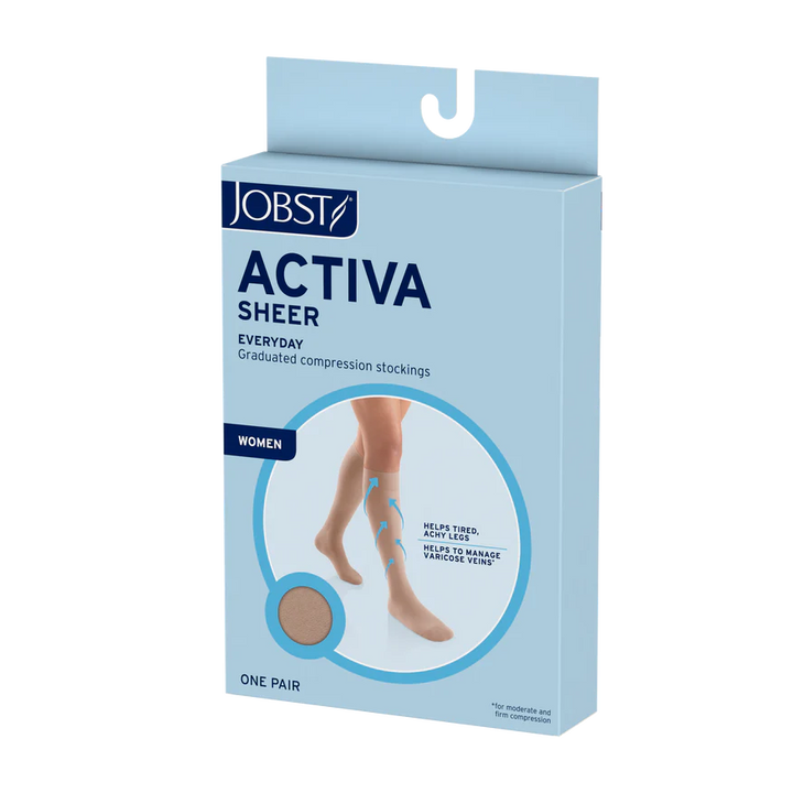 Activa Sheer Knee High 8-15mmHg